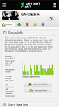 Mobile Screenshot of ga-slash.deviantart.com