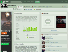 Tablet Screenshot of ga-slash.deviantart.com