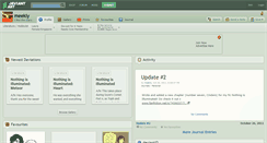 Desktop Screenshot of meekly.deviantart.com