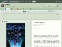 Tablet Screenshot of kalid909.deviantart.com