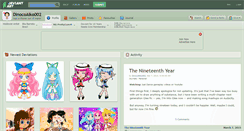 Desktop Screenshot of dinocoaiko002.deviantart.com