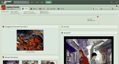Desktop Screenshot of masterchomic.deviantart.com