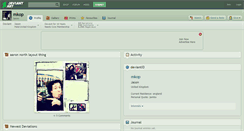 Desktop Screenshot of mkop.deviantart.com