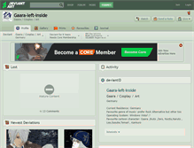 Tablet Screenshot of gaara-left-inside.deviantart.com