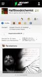 Mobile Screenshot of halfbloodalchemist.deviantart.com