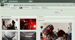 Desktop Screenshot of curan.deviantart.com