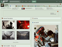 Tablet Screenshot of curan.deviantart.com