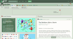 Desktop Screenshot of notwritten.deviantart.com