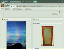 Tablet Screenshot of elmigo.deviantart.com