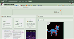 Desktop Screenshot of esabellemesquita.deviantart.com