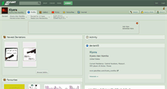 Desktop Screenshot of kiyera.deviantart.com