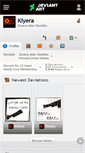 Mobile Screenshot of kiyera.deviantart.com