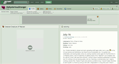 Desktop Screenshot of msmysteriousstranger.deviantart.com