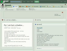 Tablet Screenshot of otomehi.deviantart.com