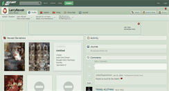 Desktop Screenshot of larryrevoir.deviantart.com