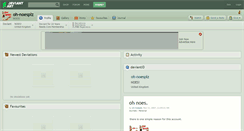 Desktop Screenshot of oh-noesplz.deviantart.com