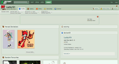 Desktop Screenshot of lucky101.deviantart.com