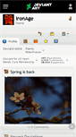 Mobile Screenshot of ironage.deviantart.com