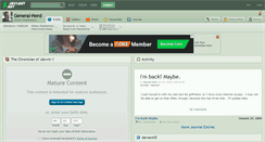 Desktop Screenshot of general-nerd.deviantart.com