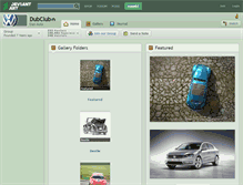 Tablet Screenshot of dubclub.deviantart.com