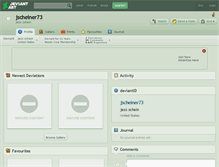 Tablet Screenshot of jscheiner73.deviantart.com