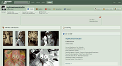 Desktop Screenshot of mybluemoonstudio.deviantart.com