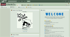 Desktop Screenshot of d-gray-man-fc.deviantart.com