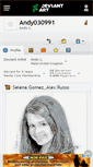 Mobile Screenshot of andy030991.deviantart.com