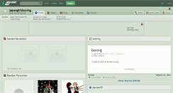 Desktop Screenshot of japangirlsboxing.deviantart.com