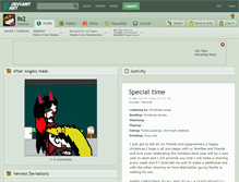 Tablet Screenshot of lis2.deviantart.com