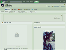 Tablet Screenshot of dz-designs.deviantart.com