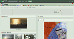 Desktop Screenshot of emania.deviantart.com