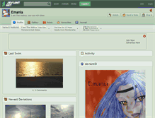 Tablet Screenshot of emania.deviantart.com