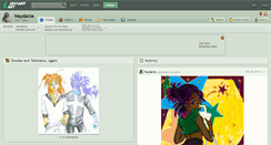Desktop Screenshot of naydania.deviantart.com