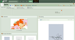 Desktop Screenshot of egostar.deviantart.com