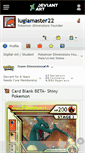 Mobile Screenshot of lugiamaster22.deviantart.com
