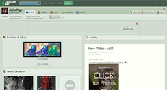 Desktop Screenshot of digitalhigh.deviantart.com