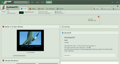 Desktop Screenshot of dumbass092.deviantart.com