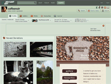 Tablet Screenshot of coffeenoir.deviantart.com