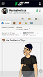Mobile Screenshot of nannamelissa.deviantart.com