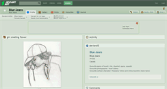Desktop Screenshot of blue-jeans.deviantart.com