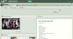 Desktop Screenshot of dnamra.deviantart.com