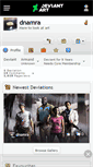 Mobile Screenshot of dnamra.deviantart.com