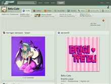 Tablet Screenshot of belu-cute.deviantart.com