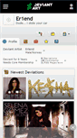 Mobile Screenshot of er1end.deviantart.com