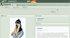 Desktop Screenshot of hieilonewolf.deviantart.com