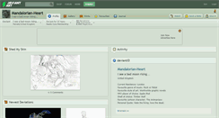 Desktop Screenshot of mandalorian-heart.deviantart.com