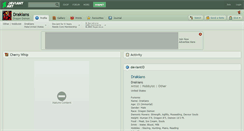Desktop Screenshot of drakians.deviantart.com