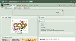 Desktop Screenshot of foxfreek.deviantart.com