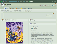 Tablet Screenshot of markenglert.deviantart.com